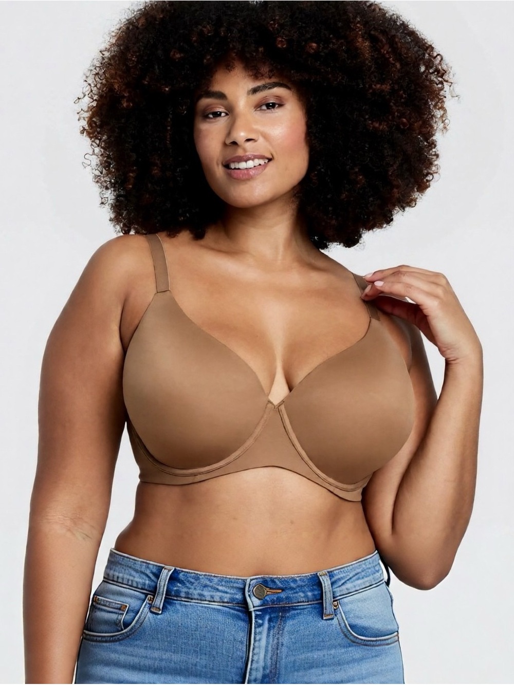 Auden Lightly-Lined Full Coverage Convertible Bra 42G NWT